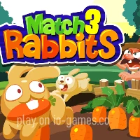 gameplay large view Match 3 Rabbits  gameplay small view