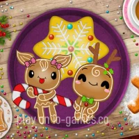 gameplay large view Christmas Gingerbread - Color Me  gameplay small view