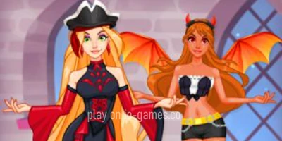 gameplay large view Princess Villains Dress Up  gameplay small view