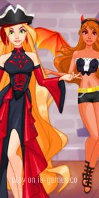 gameplay large view Princess Villains Dress Up  gameplay small view