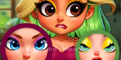 gameplay large view Celebrity Makeup and Dance  gameplay small view