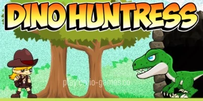 gameplay large view Dino Huntress  gameplay small view