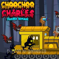 gameplay large view ChooChoo Charles Friends Defense  gameplay small view