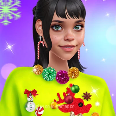 gameplay large view DIY Ugly Christmas Sweater  gameplay small view