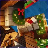 Minecraft Christmas Jigsaw: Festive Pixel Art Fun  gameplay large view
