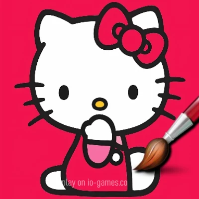 gameplay large view Easy Coloring Kitty  gameplay small view