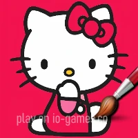 gameplay large view Easy Coloring Kitty  gameplay small view