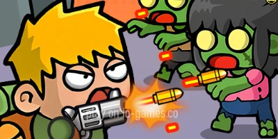 gameplay large view Zombie Waves 2  gameplay small view