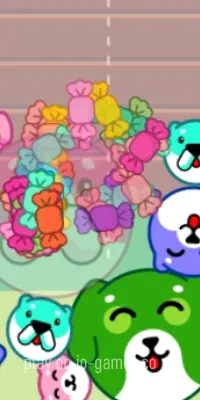 gameplay large view Puppy Merge  gameplay small view