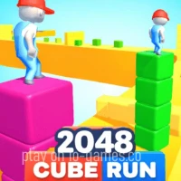 gameplay large view 2048 Cube Runner ultimate  gameplay small view