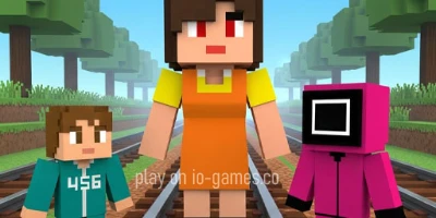 gameplay large view Squid Game Craft Runner  gameplay small view