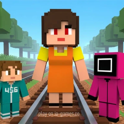 gameplay large view Squid Game Craft Runner  gameplay small view