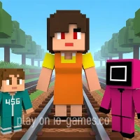 gameplay large view Squid Game Craft Runner  gameplay small view