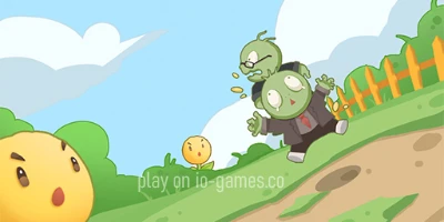 gameplay large view Flowers vs Zombies  gameplay small view
