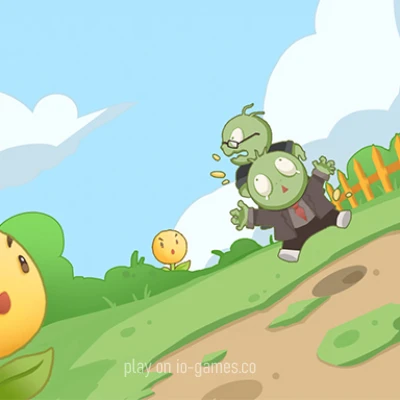 gameplay large view Flowers vs Zombies  gameplay small view