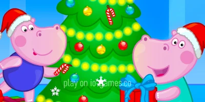 gameplay large view Hippo Christmas Calendar  gameplay small view