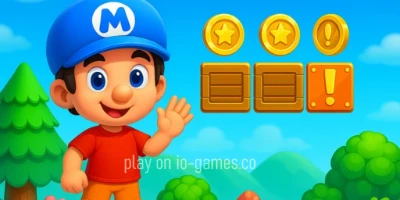 gameplay large view Super Mano  Run Blast and Slash  gameplay small view