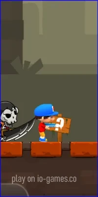 gameplay large view Super Mano  Run Blast and Slash  gameplay small view