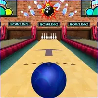 3D Bowling gameplay large view