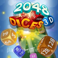 gameplay large view Dices 2048 3D  gameplay small view